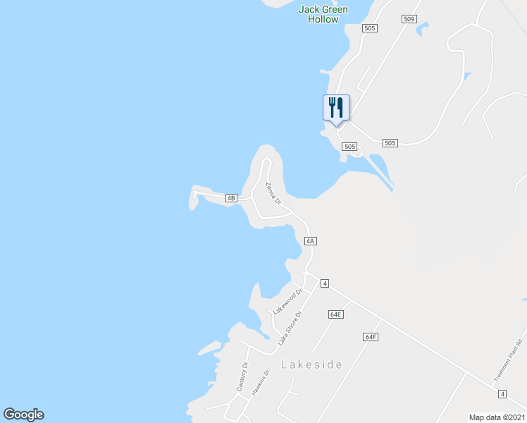 map of restaurants, bars, coffee shops, grocery stores, and more near 127 Zenna Drive in Mathis