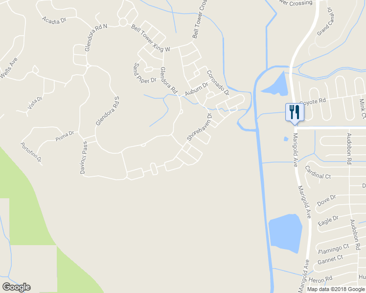 map of restaurants, bars, coffee shops, grocery stores, and more near 1047 Heron Court in Poinciana