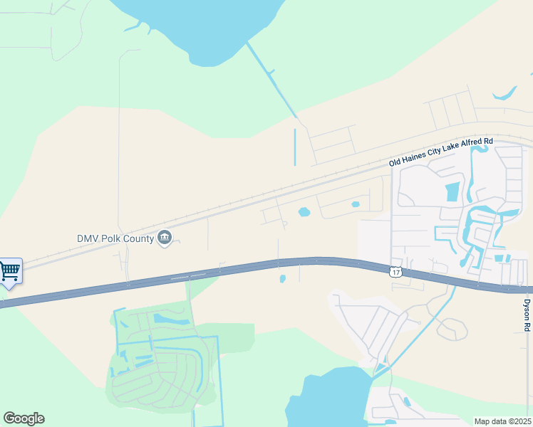 map of restaurants, bars, coffee shops, grocery stores, and more near 4716 U.S. 17 in Haines City