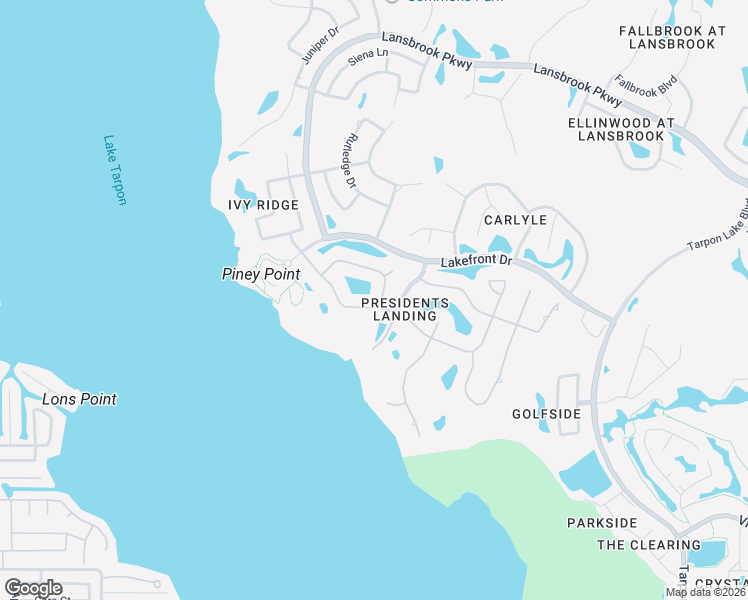 map of restaurants, bars, coffee shops, grocery stores, and more near 3762 Executive Drive in Palm Harbor