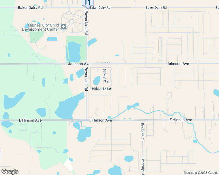 map of restaurants, bars, coffee shops, grocery stores, and more near 175 Hidden Lake Loop in Haines City