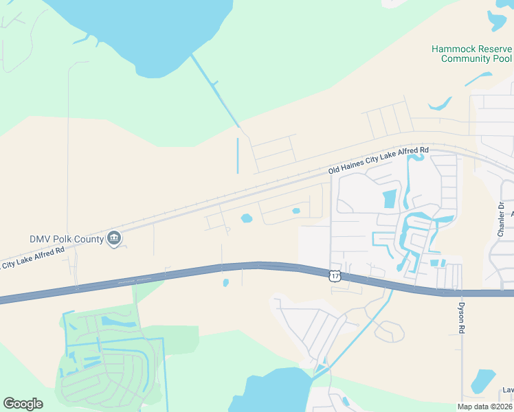 map of restaurants, bars, coffee shops, grocery stores, and more near 4220 Fletcher Fish Camp Road in Haines City
