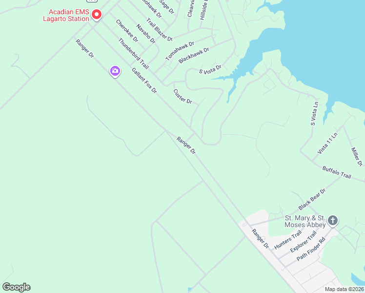 map of restaurants, bars, coffee shops, grocery stores, and more near 511 Ranger Drive in Sandia