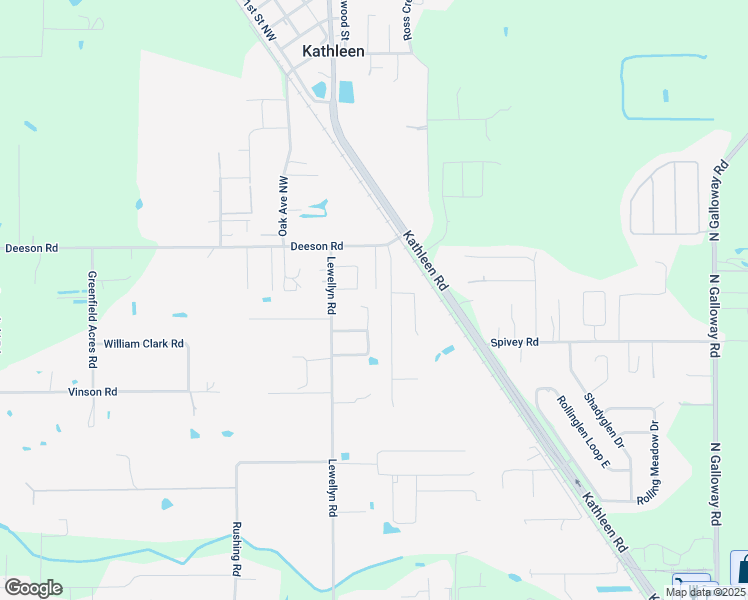 map of restaurants, bars, coffee shops, grocery stores, and more near 3624 Deborah Drive in Lakeland
