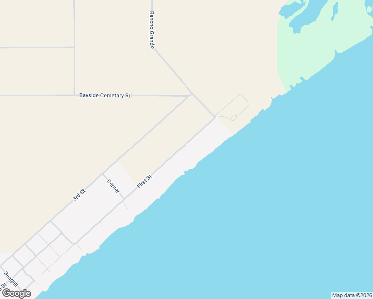 map of restaurants, bars, coffee shops, grocery stores, and more near 2510 1st Street in Bayside