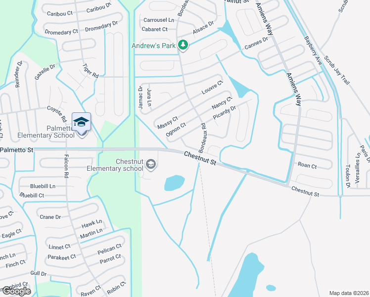 map of restaurants, bars, coffee shops, grocery stores, and more near 707 Pasteur Lane in Kissimmee