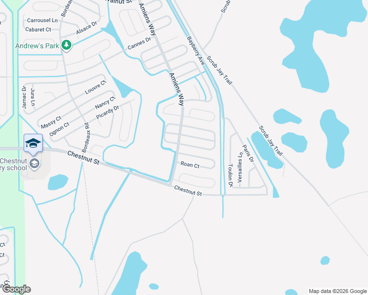 map of restaurants, bars, coffee shops, grocery stores, and more near 1109 Roan Court in Kissimmee