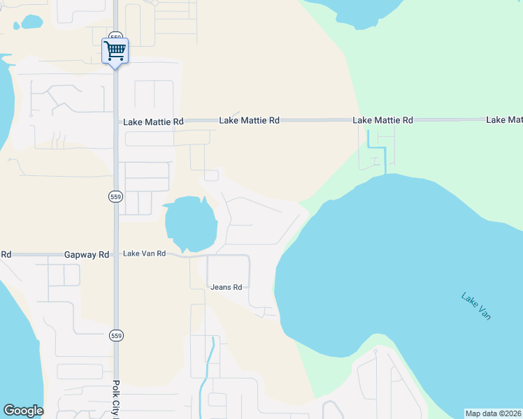 map of restaurants, bars, coffee shops, grocery stores, and more near 913 Liberty Lane in Auburndale