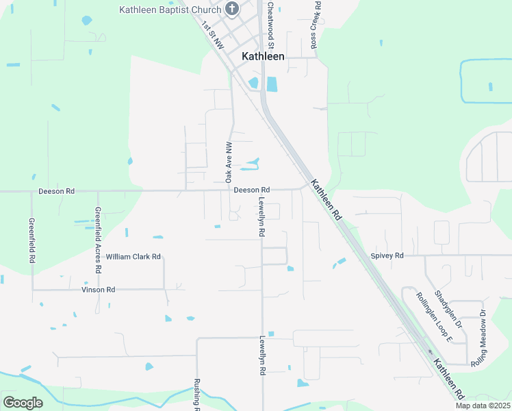 map of restaurants, bars, coffee shops, grocery stores, and more near 5 Lewellyn Road in Lakeland