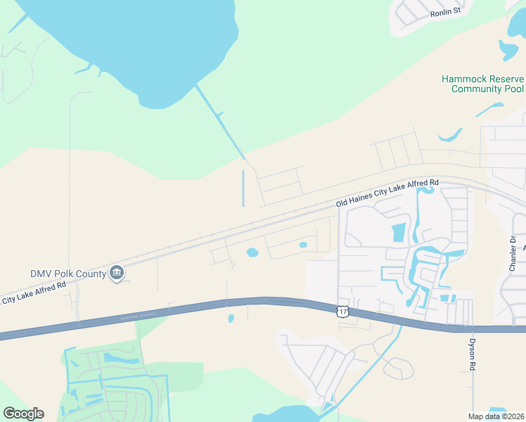 map of restaurants, bars, coffee shops, grocery stores, and more near 455-1557 Fletcher Fish Camp Road in Haines City