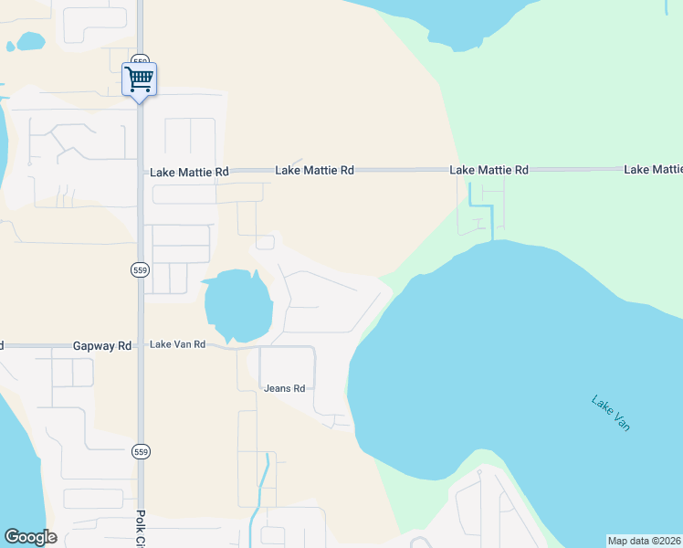 map of restaurants, bars, coffee shops, grocery stores, and more near 913 Liberty Lane in Auburndale