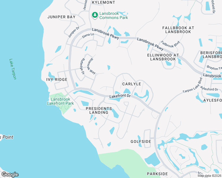 map of restaurants, bars, coffee shops, grocery stores, and more near 4263 Wellwynd Court in Palm Harbor