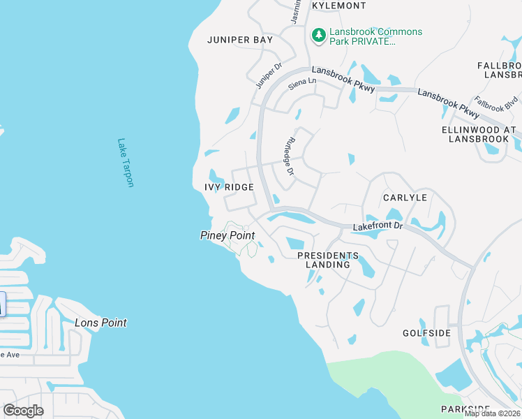 map of restaurants, bars, coffee shops, grocery stores, and more near 3584 Florian Terrace in Palm Harbor