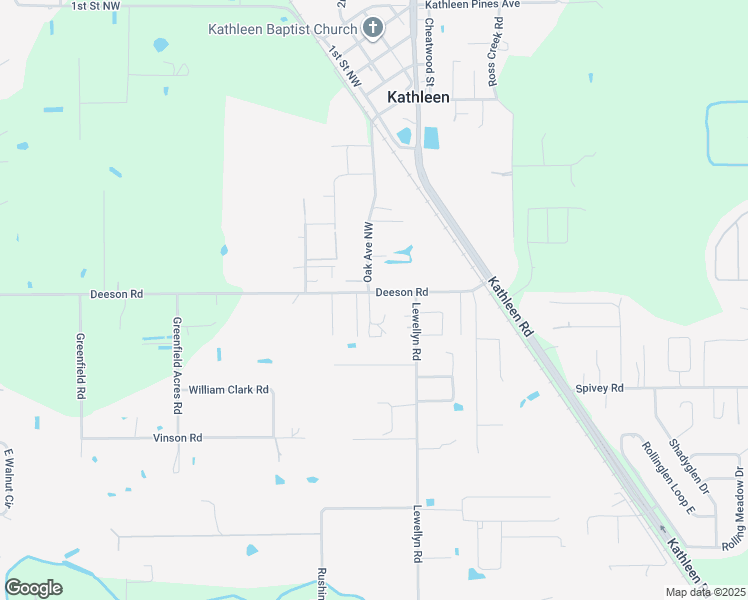 map of restaurants, bars, coffee shops, grocery stores, and more near 3816 Deeson Road in Lakeland