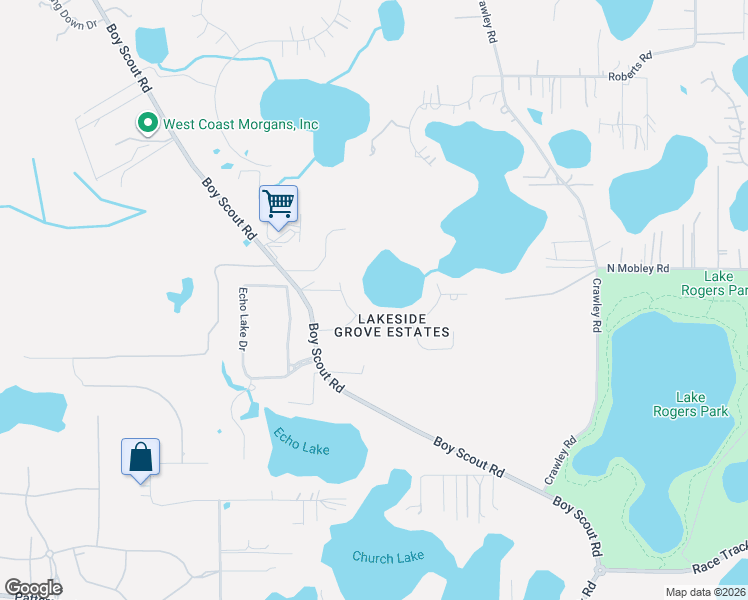 map of restaurants, bars, coffee shops, grocery stores, and more near 10305 Lake Grove Drive in Odessa