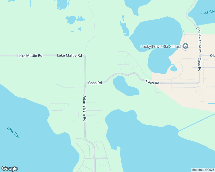 map of restaurants, bars, coffee shops, grocery stores, and more near 1801 Adams Barn Road in Lake Alfred