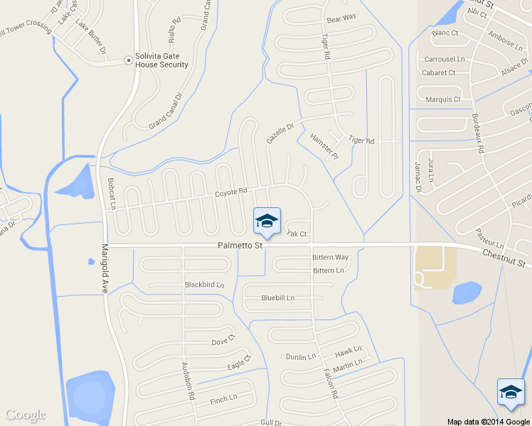 map of restaurants, bars, coffee shops, grocery stores, and more near 729 Squirrel Court in Poinciana