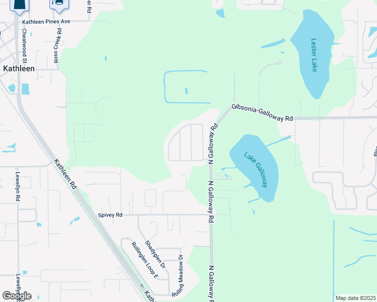 map of restaurants, bars, coffee shops, grocery stores, and more near 5511 Grey Hawk Lane in Lakeland