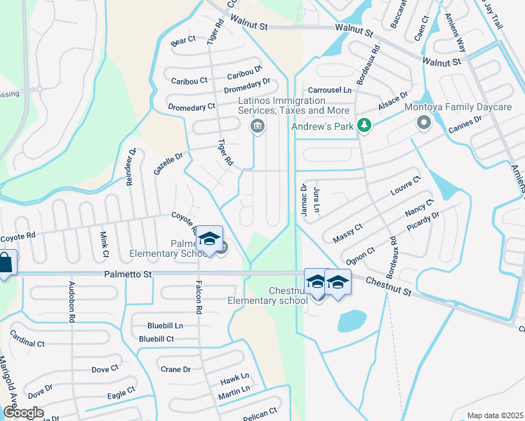 map of restaurants, bars, coffee shops, grocery stores, and more near 622 Koala Court in Kissimmee