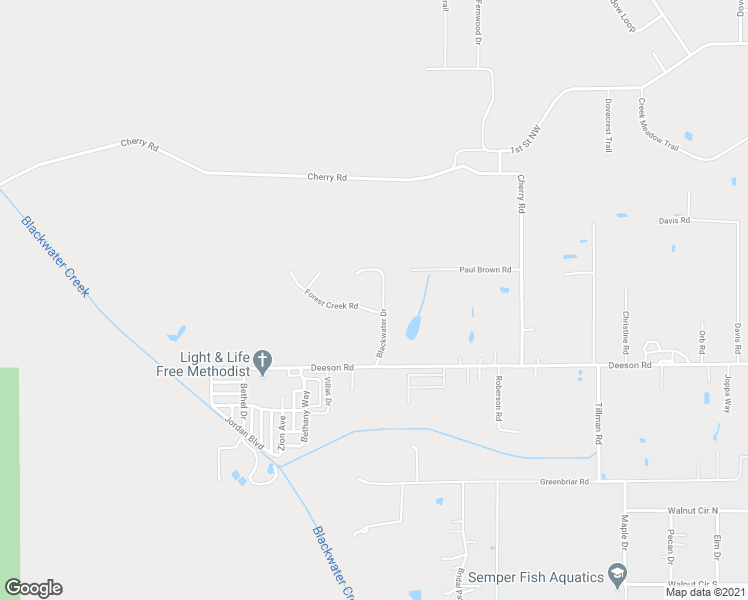 map of restaurants, bars, coffee shops, grocery stores, and more near 5601 Forest Creek Road in Lakeland