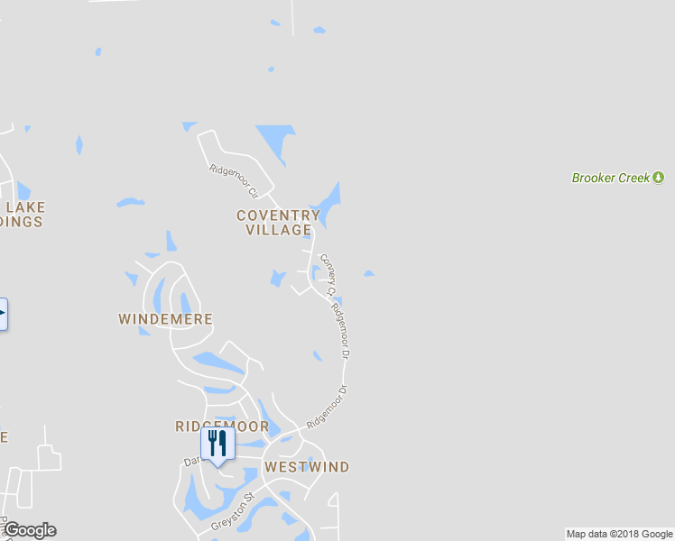 map of restaurants, bars, coffee shops, grocery stores, and more near 4453 Connery Court in Palm Harbor