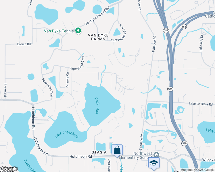 map of restaurants, bars, coffee shops, grocery stores, and more near 6160 Fitzgerald Road in Odessa