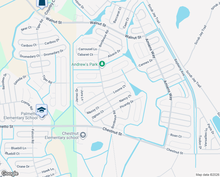 map of restaurants, bars, coffee shops, grocery stores, and more near 908 Louvre Court in Kissimmee