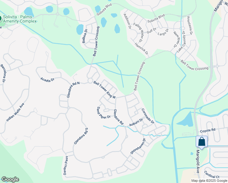 map of restaurants, bars, coffee shops, grocery stores, and more near 501 Heartwell Drive in Kissimmee