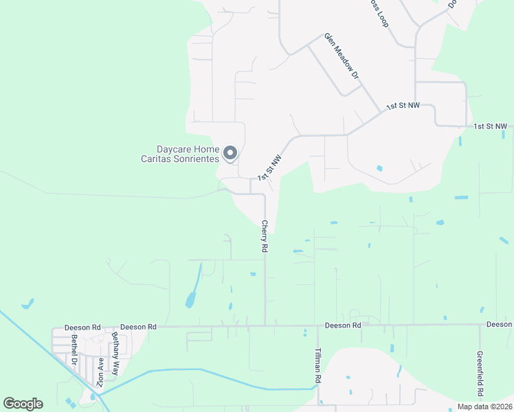 map of restaurants, bars, coffee shops, grocery stores, and more near 5910 Cherry Road in Lakeland