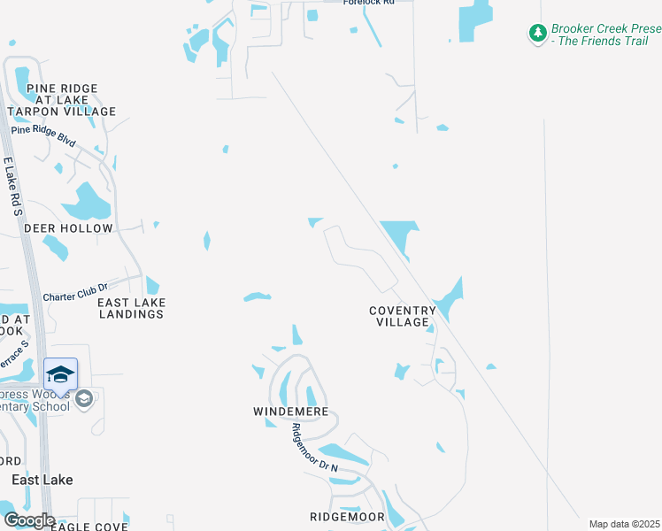 map of restaurants, bars, coffee shops, grocery stores, and more near 4904 Ridgemoor Circle in Palm Harbor