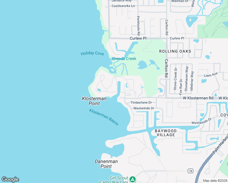 map of restaurants, bars, coffee shops, grocery stores, and more near 1810 Mariner Drive in Tarpon Springs