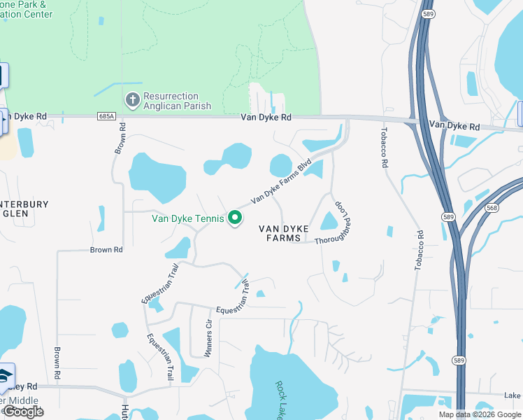 map of restaurants, bars, coffee shops, grocery stores, and more near 6628 Thoroughbred Loop in Odessa