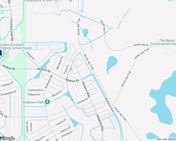 map of restaurants, bars, coffee shops, grocery stores, and more near 1015 Eiffel Lane in Kissimmee