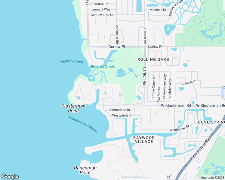 map of restaurants, bars, coffee shops, grocery stores, and more near 1425 Mariner Way in Tarpon Springs