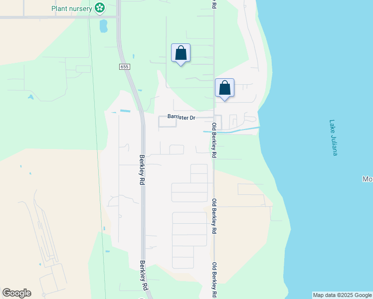map of restaurants, bars, coffee shops, grocery stores, and more near 803 Auburn Preserve Boulevard in Auburndale