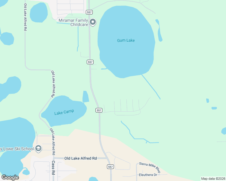 map of restaurants, bars, coffee shops, grocery stores, and more near 2401 State Road 557 in Lake Alfred