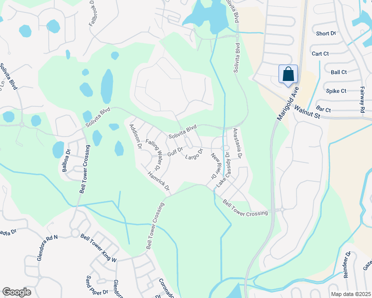 map of restaurants, bars, coffee shops, grocery stores, and more near 162 Cape Florida Drive in Kissimmee