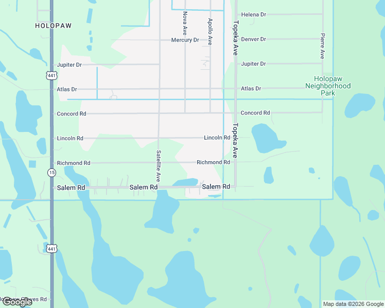 map of restaurants, bars, coffee shops, grocery stores, and more near 9205 Richmond Road in St. Cloud
