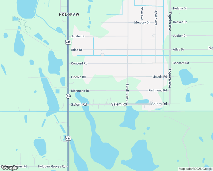map of restaurants, bars, coffee shops, grocery stores, and more near 9055 Richmond Road in St. Cloud