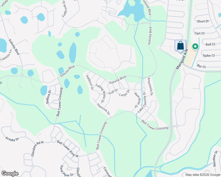 map of restaurants, bars, coffee shops, grocery stores, and more near 287 Crystal River Drive in Poinciana