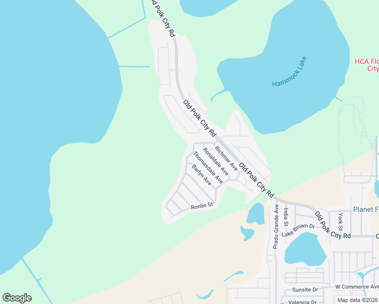 map of restaurants, bars, coffee shops, grocery stores, and more near 977 Kenbar Street in Haines City