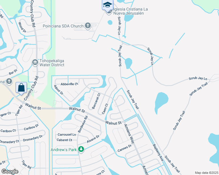 map of restaurants, bars, coffee shops, grocery stores, and more near 314 Clermont Drive in Kissimmee