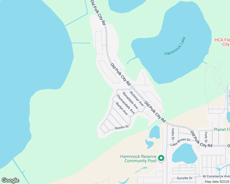 map of restaurants, bars, coffee shops, grocery stores, and more near 977 Kenbar Street in Haines City