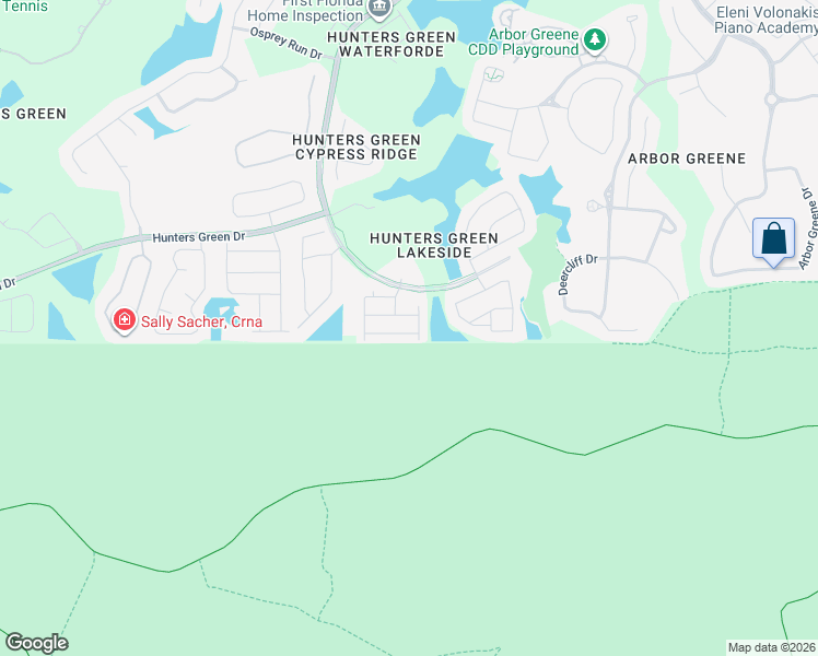 map of restaurants, bars, coffee shops, grocery stores, and more near 9422 Willow Cove Court in Tampa