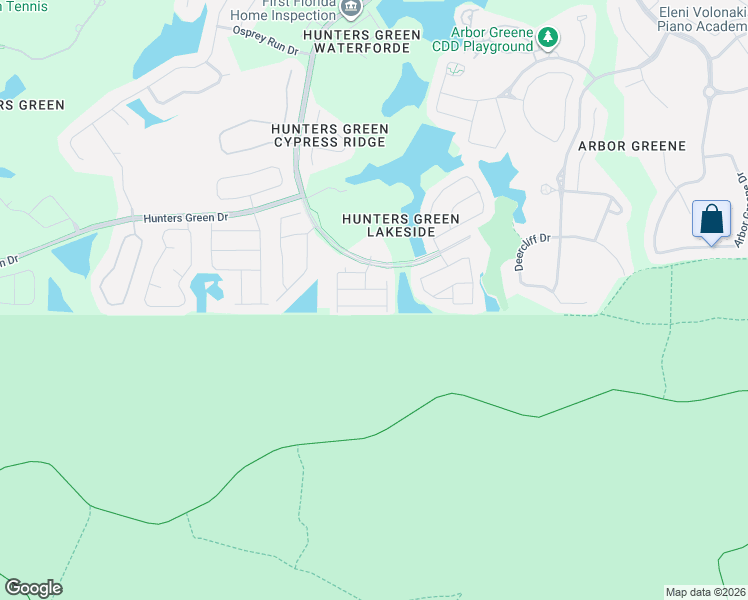 map of restaurants, bars, coffee shops, grocery stores, and more near 9422 Willow Cove Court in Tampa