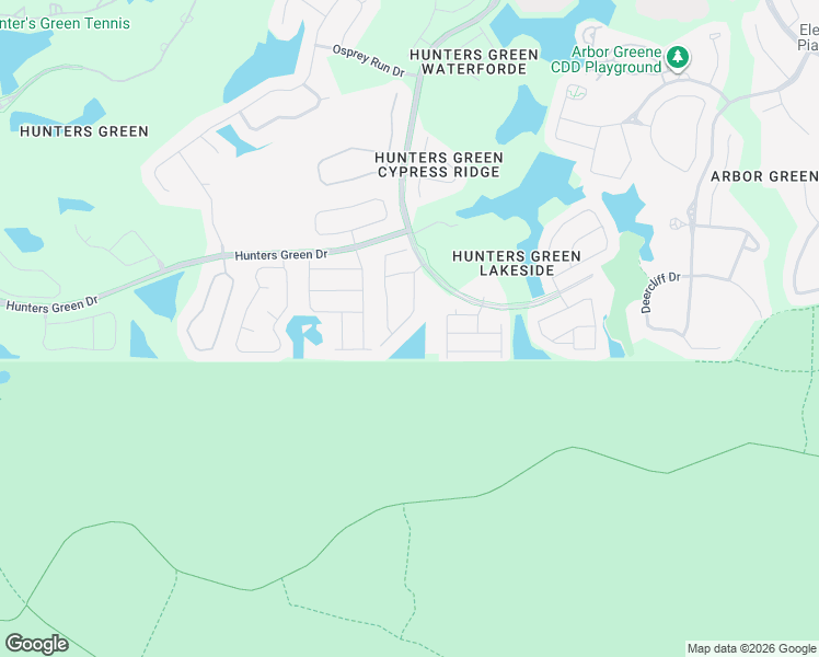 map of restaurants, bars, coffee shops, grocery stores, and more near 17557 Fairmeadow Drive in Tampa