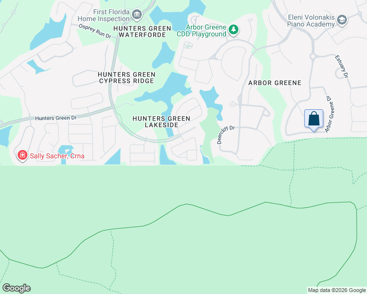 map of restaurants, bars, coffee shops, grocery stores, and more near 9481 Highland Oak Drive in Tampa