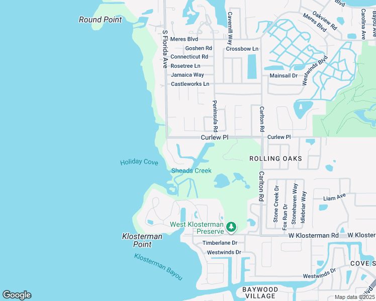 map of restaurants, bars, coffee shops, grocery stores, and more near 1669 Seascape Circle in Tarpon Springs