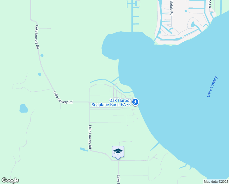 map of restaurants, bars, coffee shops, grocery stores, and more near 100 Lake Lowery Road in Haines City