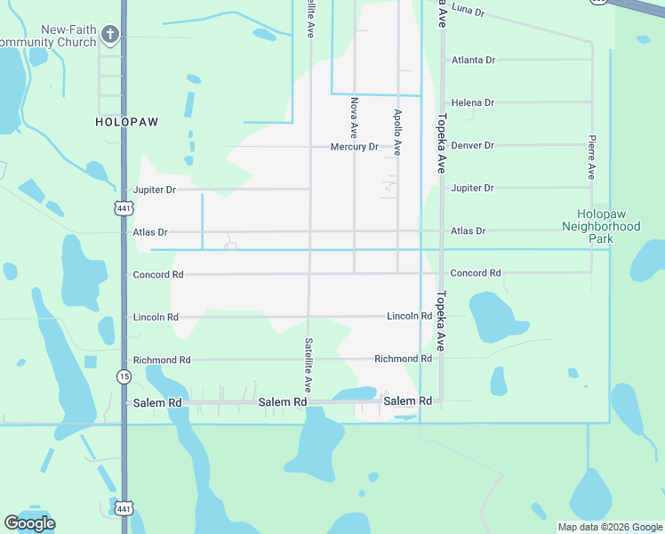 map of restaurants, bars, coffee shops, grocery stores, and more near 9165 Concord Road in St. Cloud